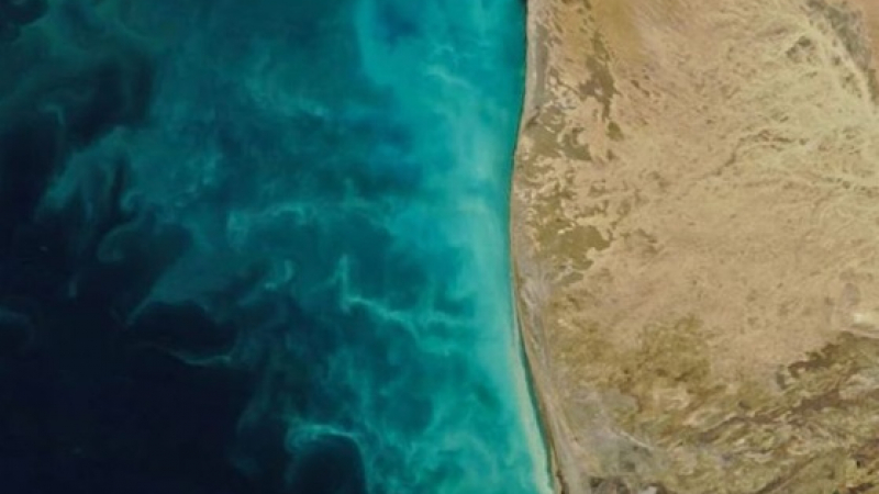 НАСА показа уникална СНИМКА на "мъртви вихри" от Каспийско море 