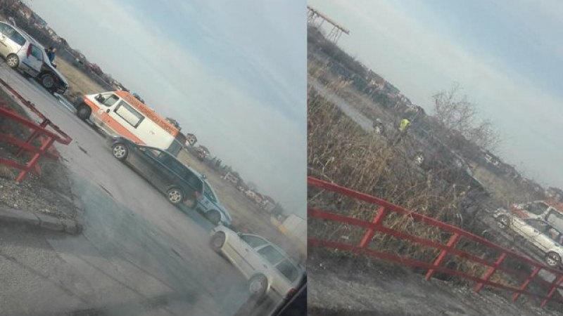Шофьор без книжка спретна страшно меле в Пловдив