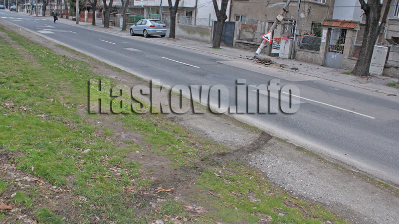Страховит инцидент събуди живущите на хасковския булевард „Илинден” (СНИМКИ)