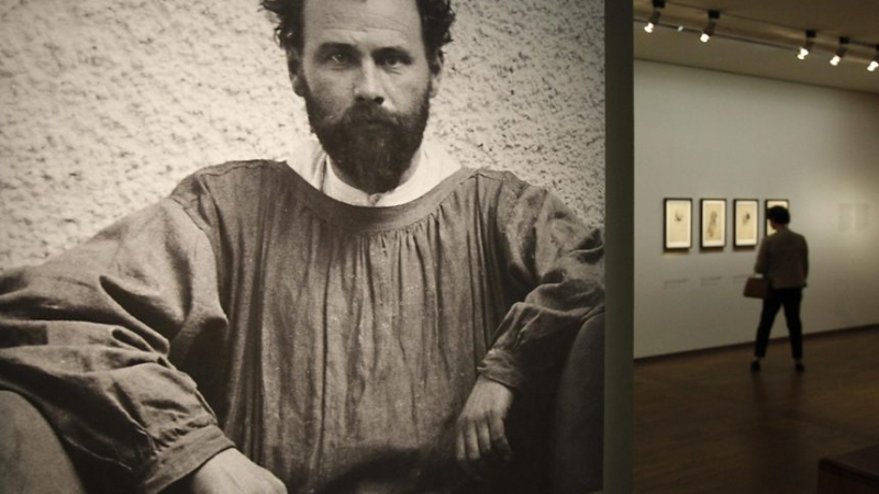 Откриха изгубена рисунка на Густав Климт (СНИМКА)