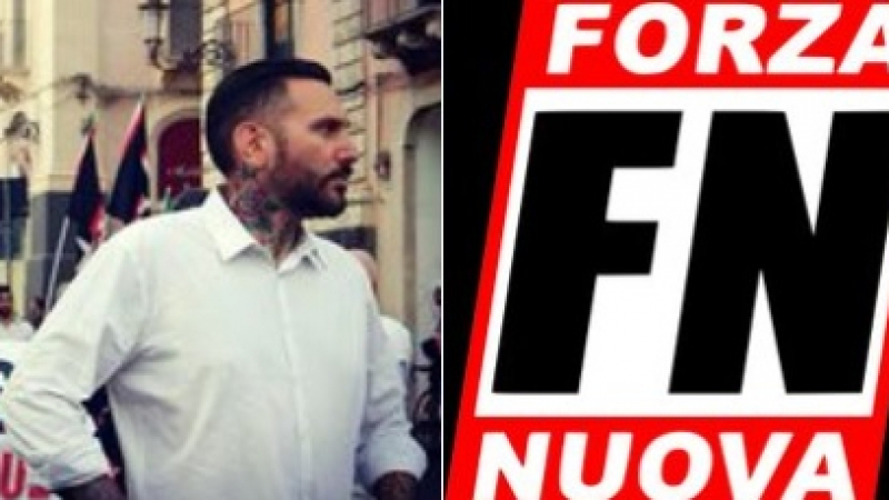 Екшън в Палермо: Този секси неофашист бе завързан и бит от "червена бригада" насред улица (СНИМКА)