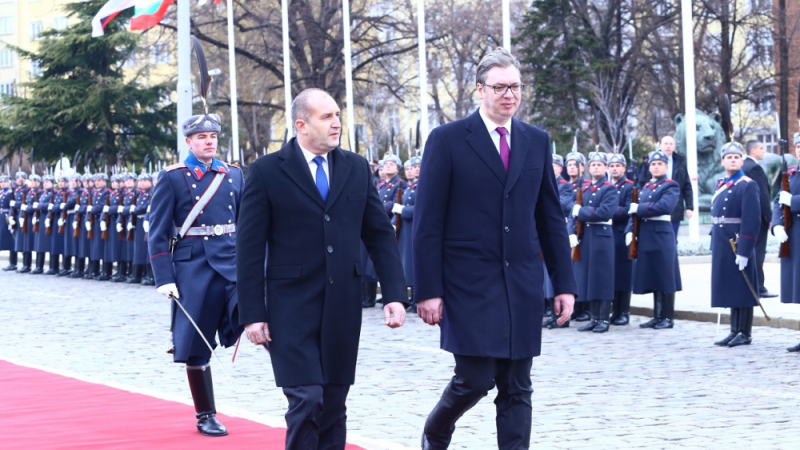 БЛИЦ TV: Радев към Вучич: Подкрепяме усилията на Сърбия за европейска интеграция (СНИМКИ)