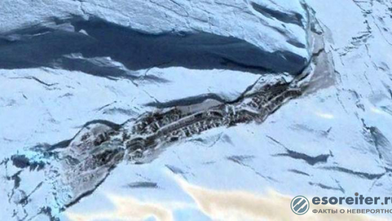 Загадъчна структура откриха под разтапящ се лед в Антарктика (СНИМКИ)