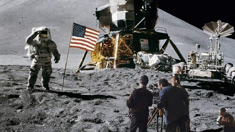 Спипани! Астроном откри локациите, използвани за заснемането на "лунните мисии" на НАСА (СНИМКИ)