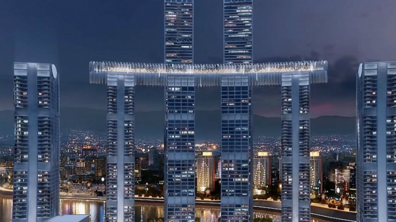 Невиждано чудо! В Китай строят най-големия хоризонтален небостъргач в света (СНИМКИ)