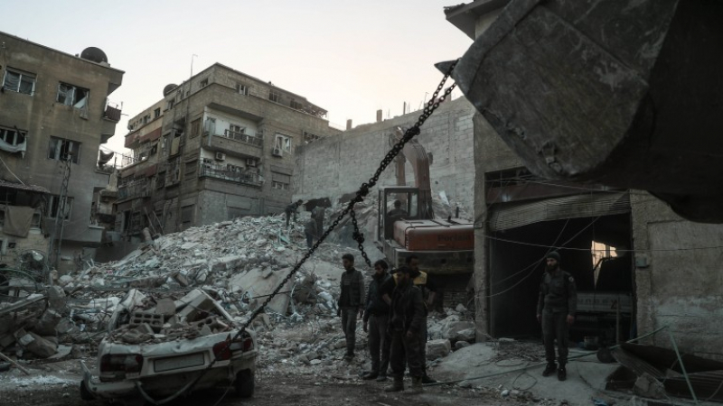Правителствените сили на Дамаск навлязоха в Източна Гута