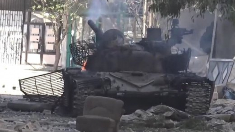 Сирийските военни загубили модернизиран танк Т-72 от италианци  
