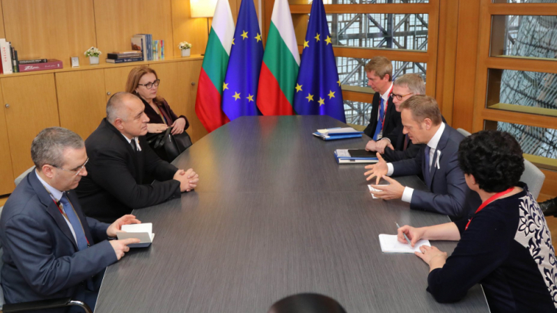 Борисов пусна СНИМКИ от Брюксел и показа какво прави преди заседанието на ЕС