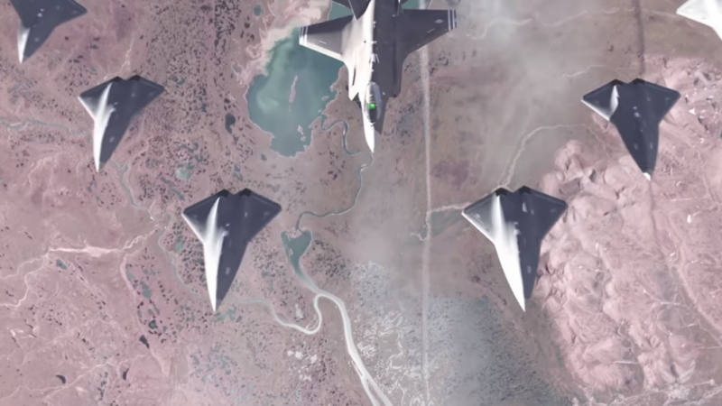 ВВС на САЩ показа водене на въздушен бой „от бъдещето“ (ВИДЕО)