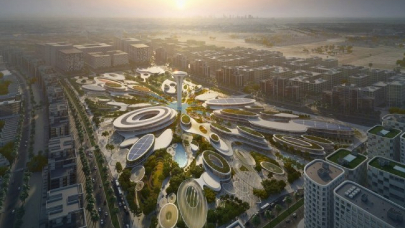 Строят град на бъдещето в ОАЕ, където ветровете ще са гигантски климатик