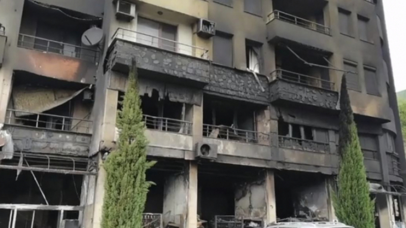 Гореща информация за изгорелия блок в Сандански