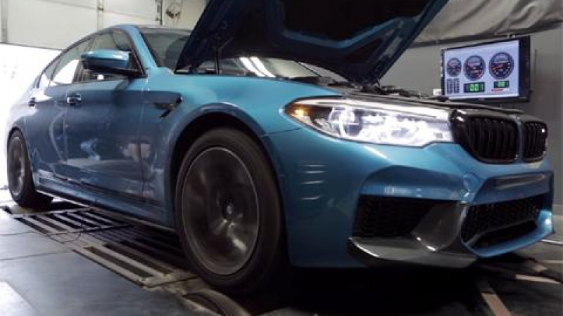 Измериха истинската мощност на BMW M5 (ВИДЕО)