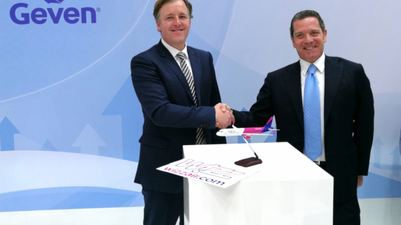 Wizz Air подписа ключова сделка с GEVEN за поръчка на оборудване за 110 самолета Airbus A321neo (СНИМКИ)