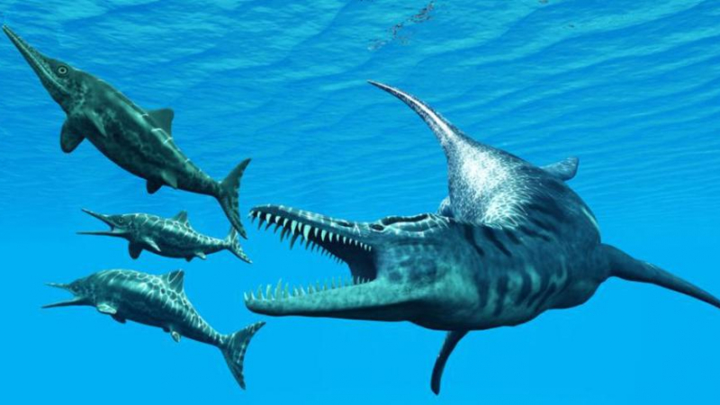 Най-голямото живо същество на Земята е бил древен ихтиозавър