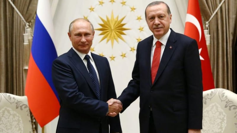 Ердоган и Путин си "стиснаха ръцете" за Сирия