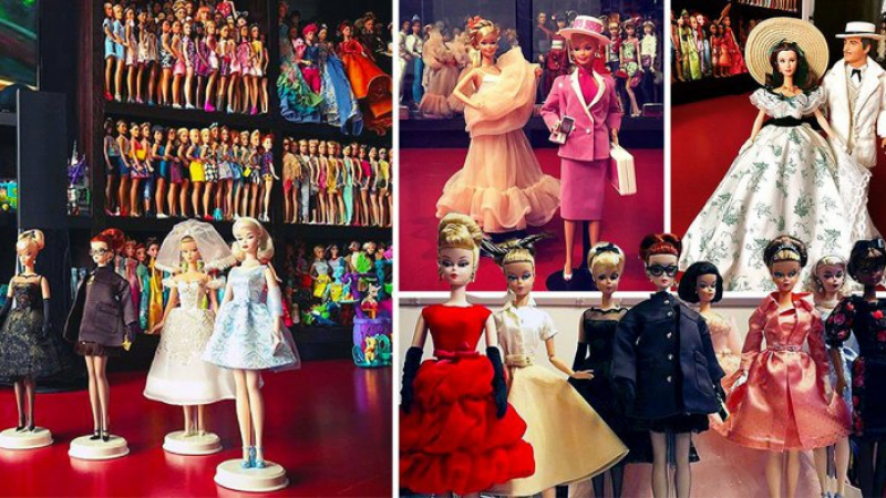 Сингапурец отворил коледния подарък на сестра си през 1984-а, а сега има над 10 000 кукли Барби за 350 000 лири (СНИМКИ)   