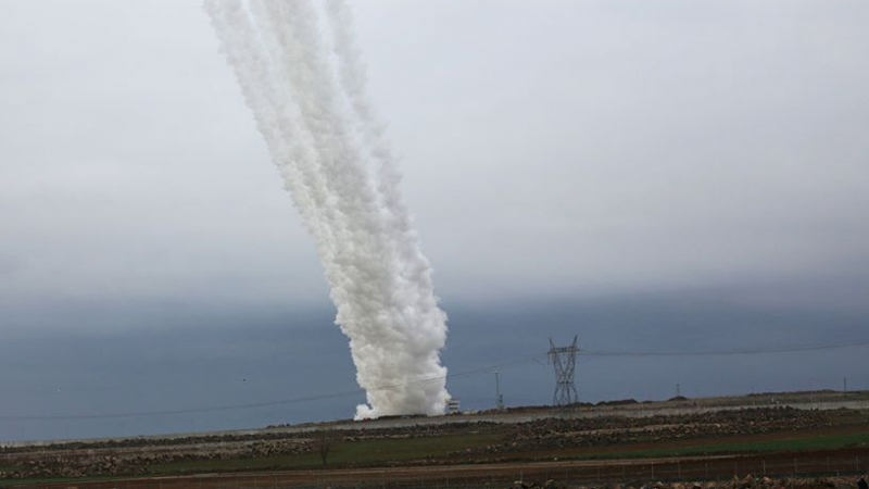 Пореден удар! Сирийската ПВО отблъсна нова ракетна атака