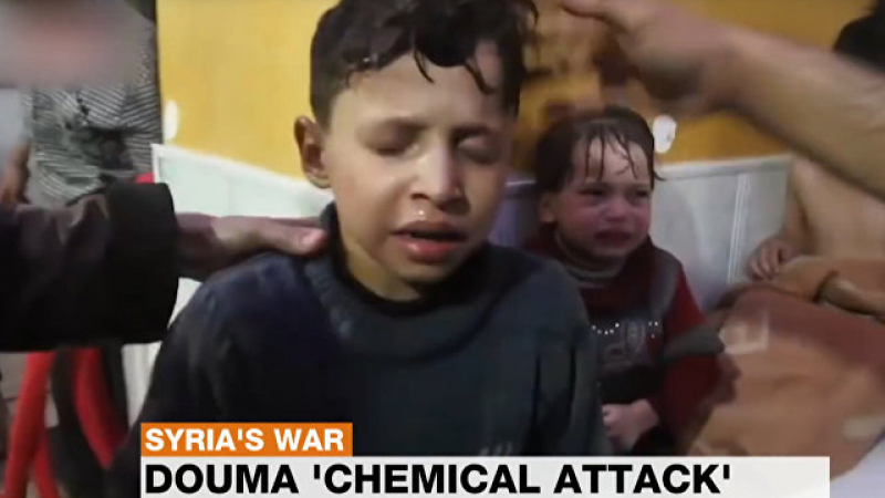 Момченце, участвало в снимките на видеото за "химическата атака в Дума", разказа какво са му платили