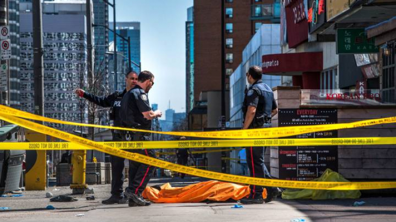Увеличи се броят на жертвите от кървавия инцидент в Торонто