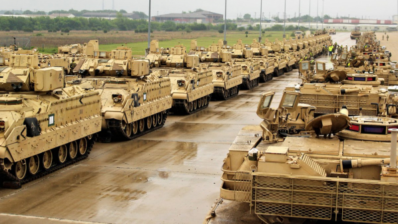 САЩ прехвърлят в Европа танкова бригада 
