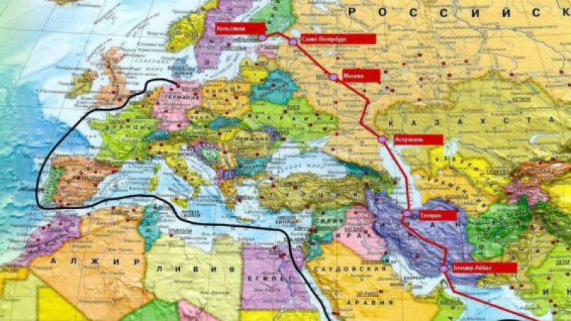 Русия, Иран и Индия започнаха тестването на транспортния коридор Север-Юг  