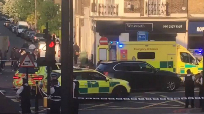Взривове край централата на BBC в Лондон (СНИМКА/ВИДЕО)