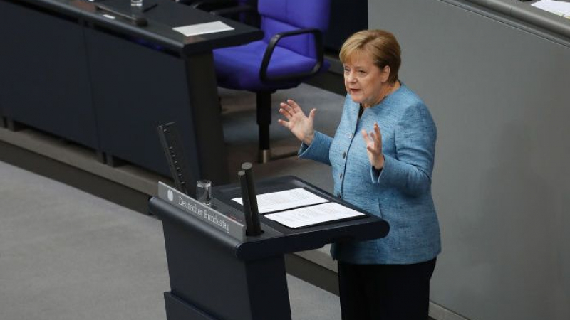 Ангела Меркел с ключови думи за Западните Балкани преди да отлети за София 