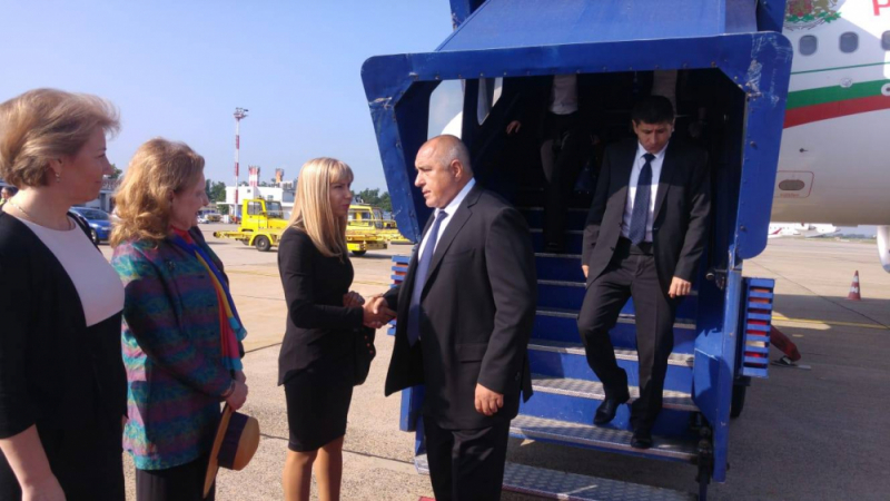 Премиерът Бойко Борисов пристигна в Загреб (СНИМКИ)