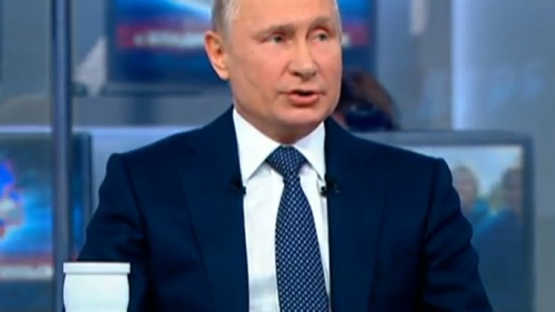 НА ЖИВО: Путин отговаря на 2 милиона въпроса на народа 