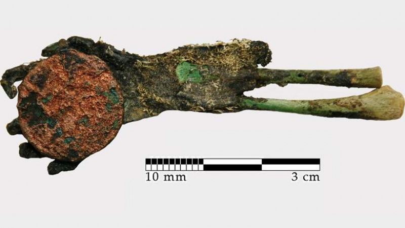 Мистерия! Малка зелена ръка, стиснала монета, изровиха археолози в средновековно гробище в Унгария