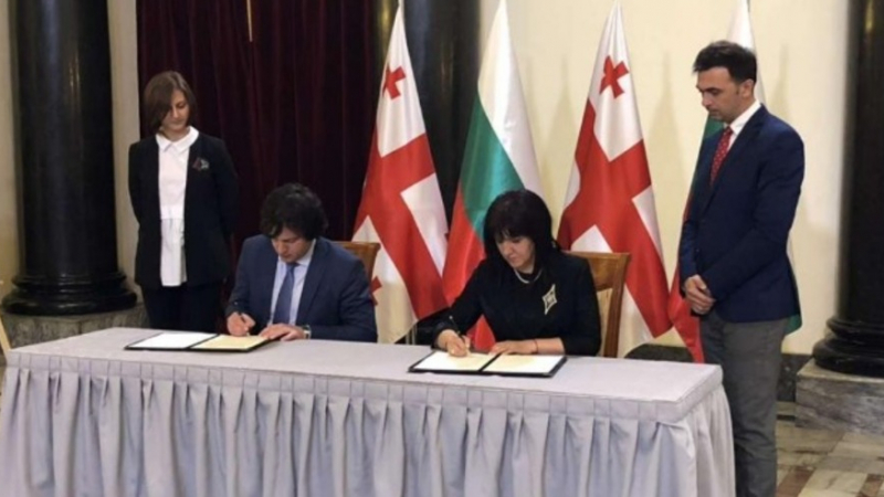 Парламентите на България и Грузия подписаха споразумение за партньорство