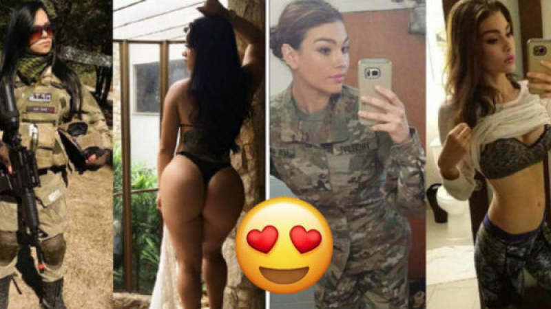 Това са най-секси жените от армии по целия свят, отсъдете сами - с униформа или без? (СНИМКИ 18+)