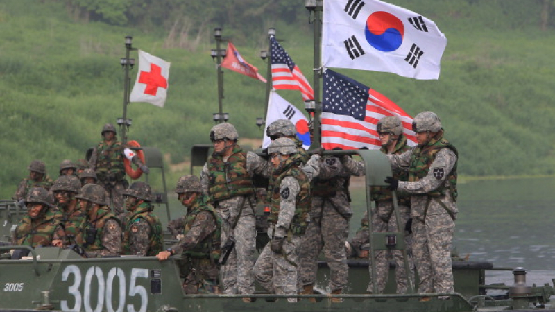 САЩ и Южна Корея отменят предстоящите съвместни военни учения