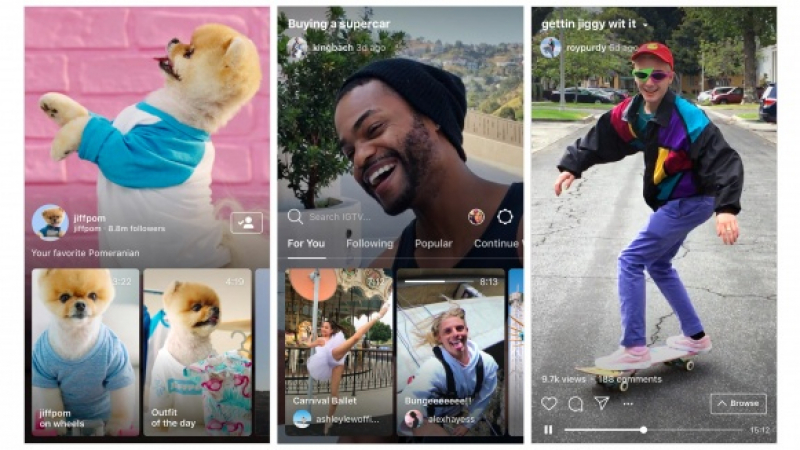 Instagram обяви нова услуга за по-дълго видео съдържание