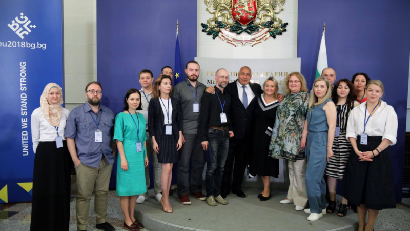 Борисов доволен от срещата с руските журналисти (СНИМКИ)