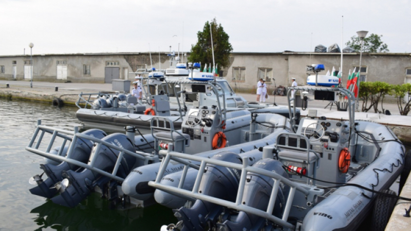 US правителството подари на българския флот 4 бързоходни лодки