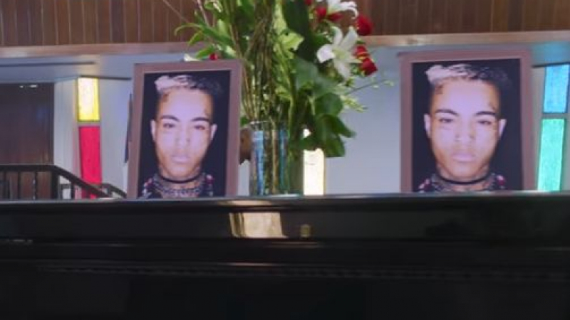 Разстреляният рапър XXXTentacion се сби на собственото си погребение (ВИДЕО)