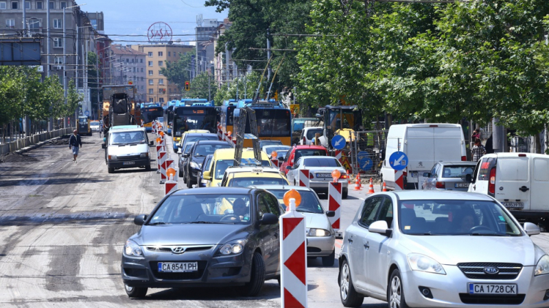 Ето как ще пъпли трафикът в центъра на София от утре