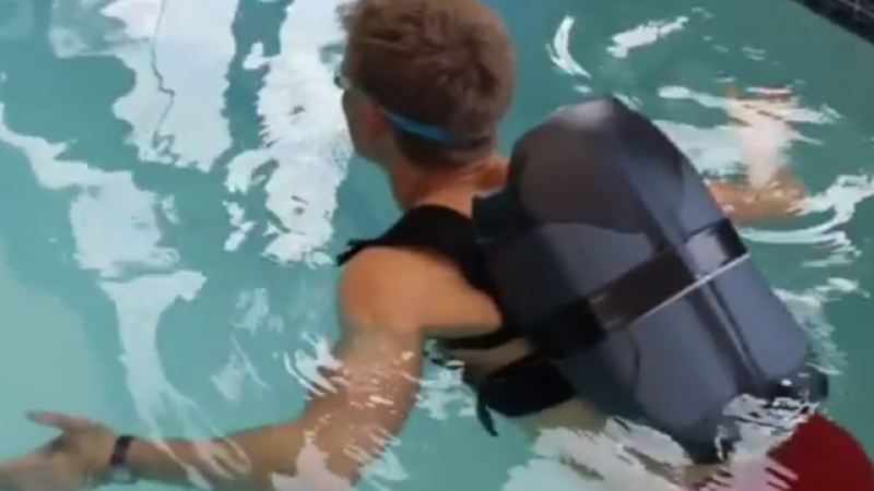Британски студент изобрети раница за скоростно плаване