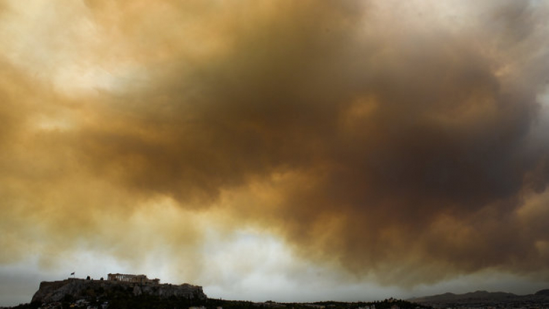 Гръцките власти обявиха за "подозрителна находка", сочеща, че убийственият пожар е умишлен