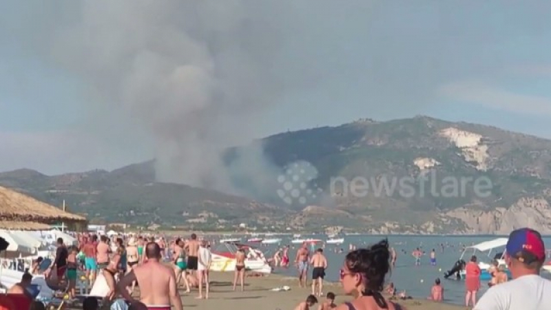 Вижте поредния огнен ад в Гърция (СНИМКА)