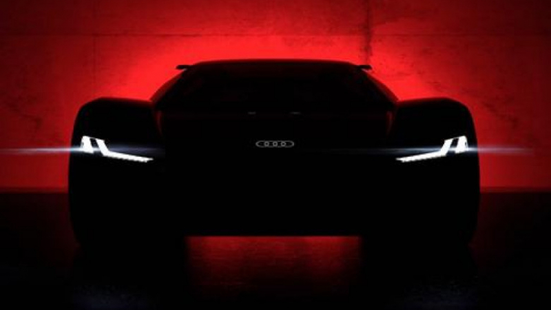 Audi с първа СНИМКА на нова суперкола на ток 