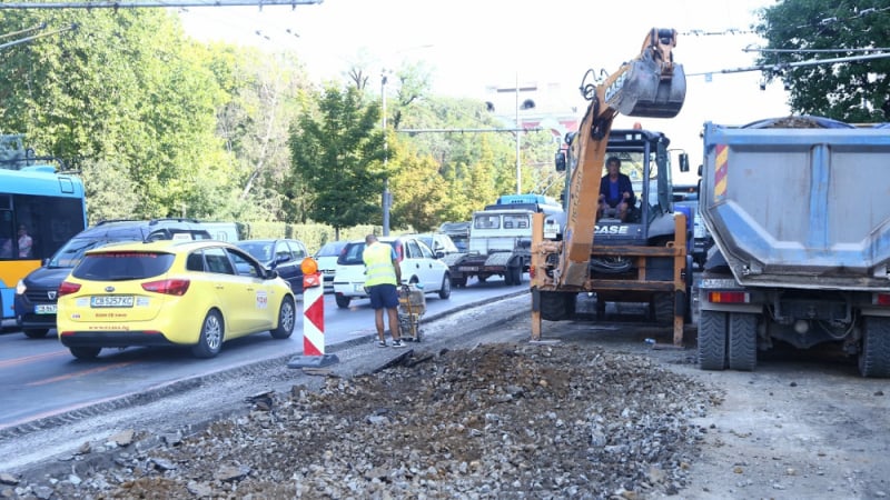 Отварят за движение столичния булевард "България", общината на финалната права с ремонтите 