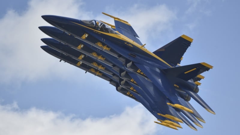  Американската пилотажна група Blue Angels ще получи нови изтребители (СНИМКИ/ВИДЕО) 