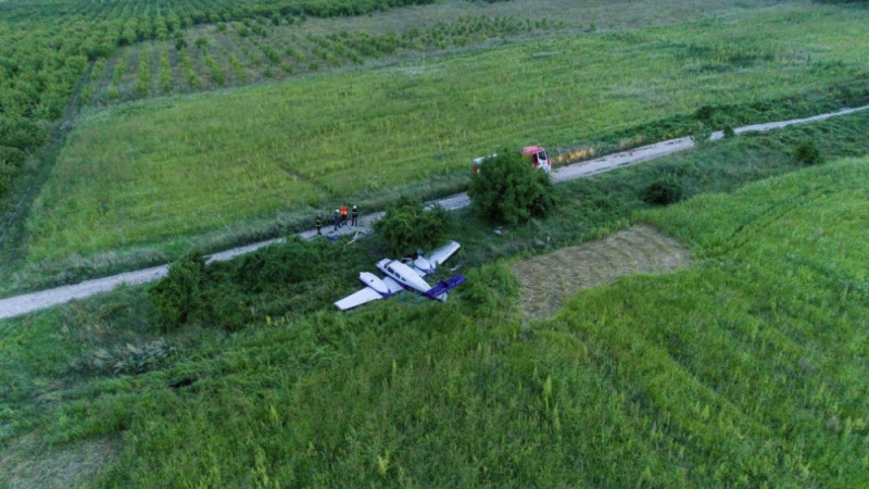 Появиха се подробности за пострадалите при инцидента с частния самолет, който се разби край Шумен (СНИМКИ)