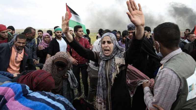 Ранени са 50 палестинци по време на днешните протести в Ивицата Газа