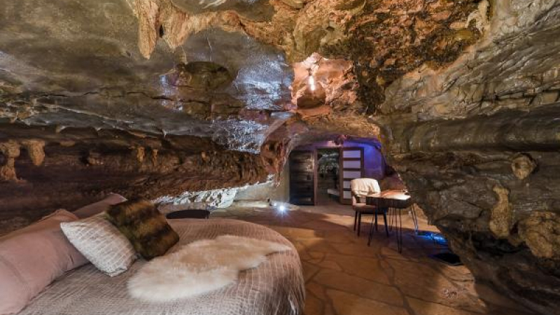 Само за ценители: Нощувка в най-луксозната пещера в света (СНИМКИ)