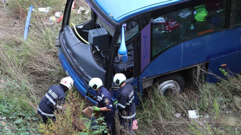 Неприятни новини след катастрофата с автобус на АМ "Тракия" 