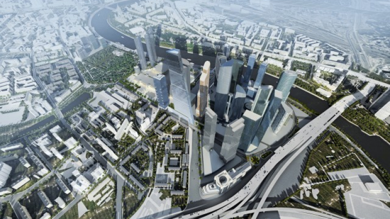  В Москва ще строят уникален небостъргач, който ще бъде най-високият в града (СНИМКИ)
