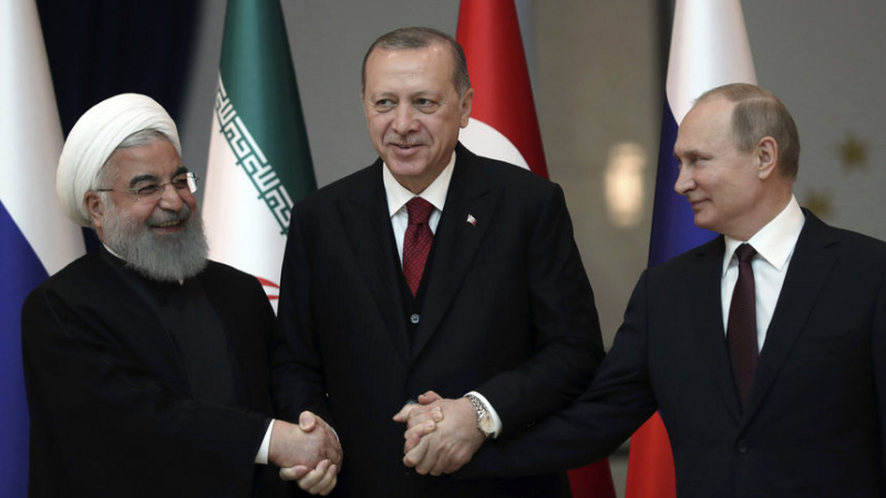 Започна срещата на върха между Иран, Русия и Турция за съдбата на Идлиб, Путин предупреди за провокация 